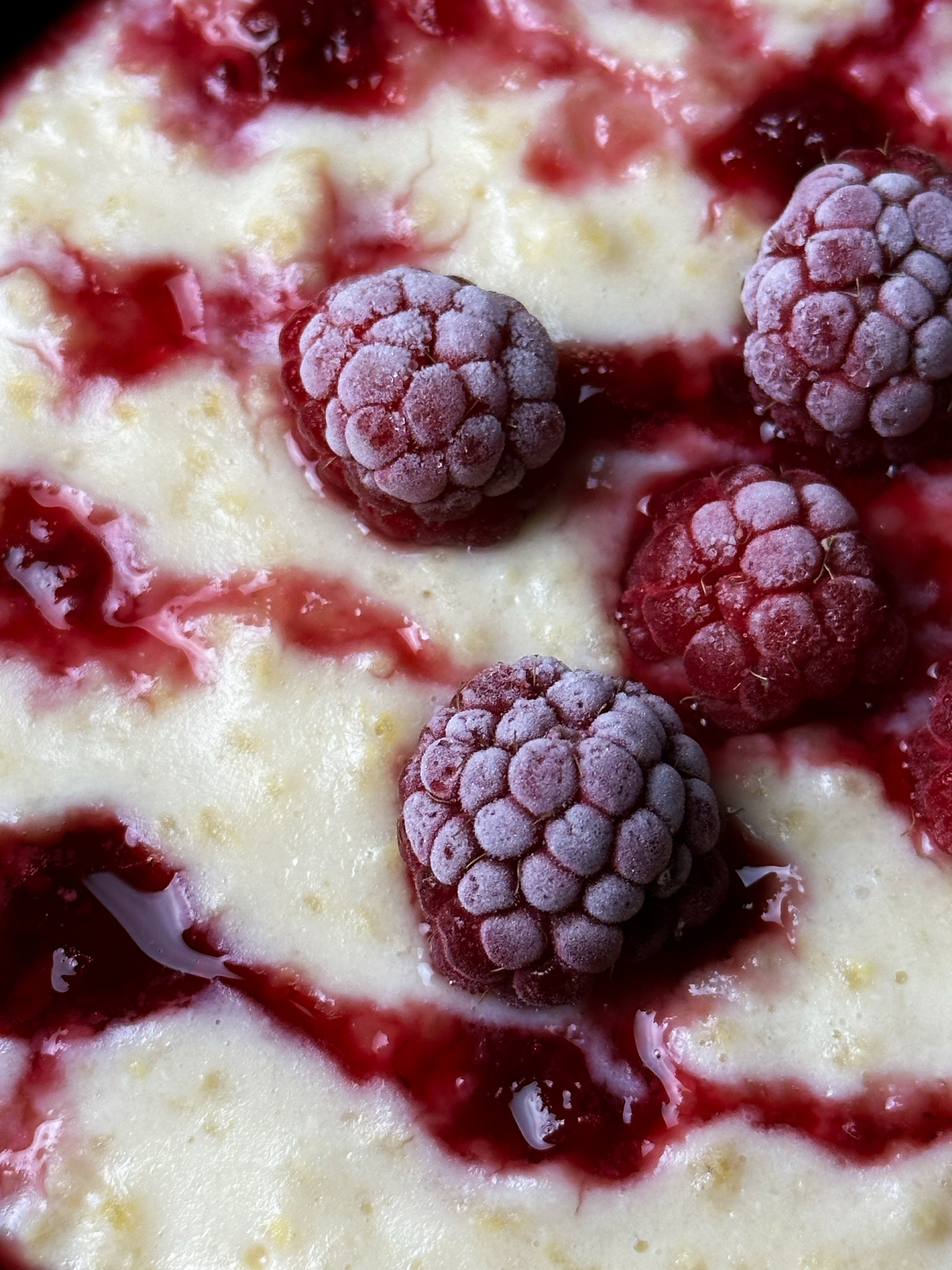 Пшенная каша с фруктовым соусом