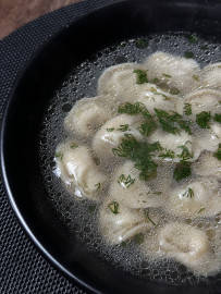 ПП пельмени из цельнозерновой муки с курицей